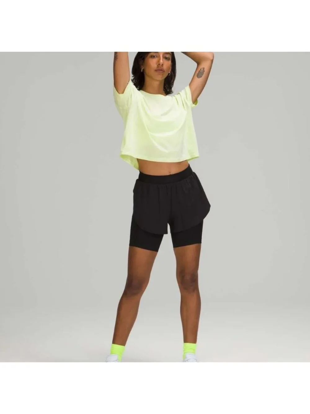 Lululemon Cates Tee Crispin Green